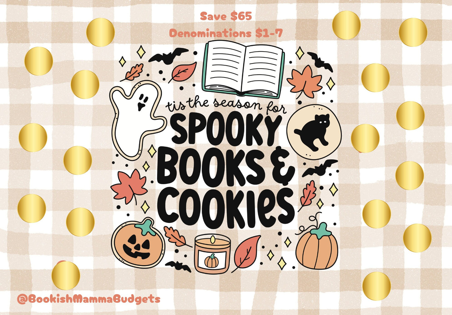 Spooky Books and Cookies - Scratch and Save - 65 - Low Denominations